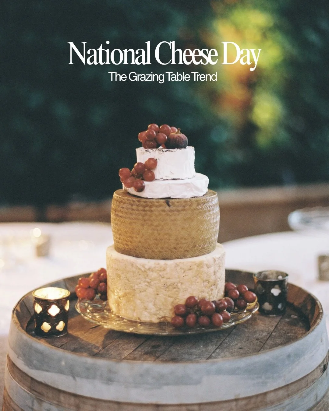 June 4 is National Cheese Day - and we&rsquo;re using it as an excuse to talk about one of our favorite wedding trends. 

The grazing table era is fully here, and Santa Barbara caterers are doing it beautifully.

Swipe for everything you need to know
