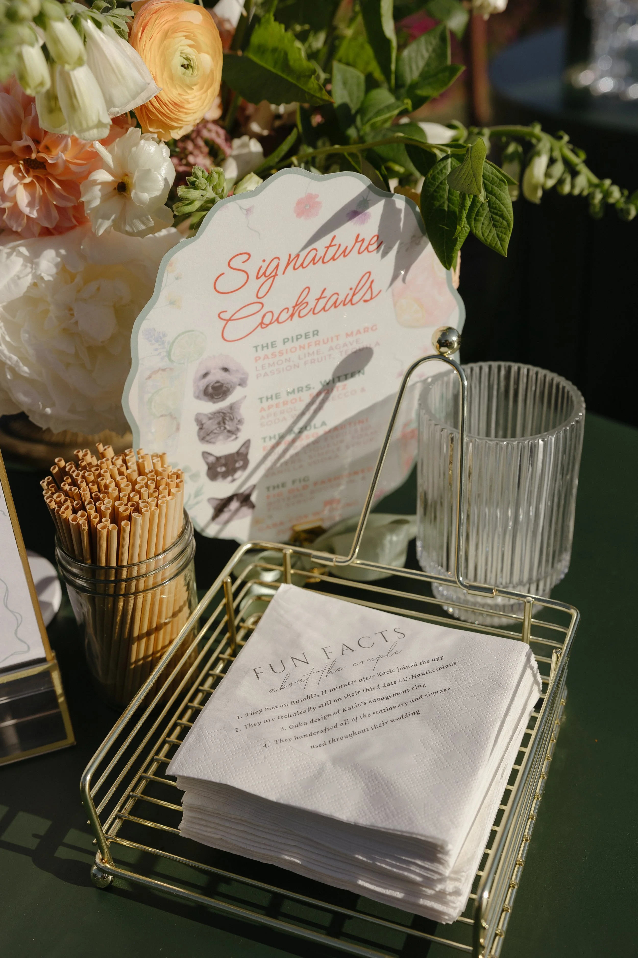 www.santabarbarawedding.com | Weddings by Angie | Karina Santos | Best Day Ever Floral Design | SPARK Creative | Found Rentals | Amigo Event Rentals | Custom Napkins