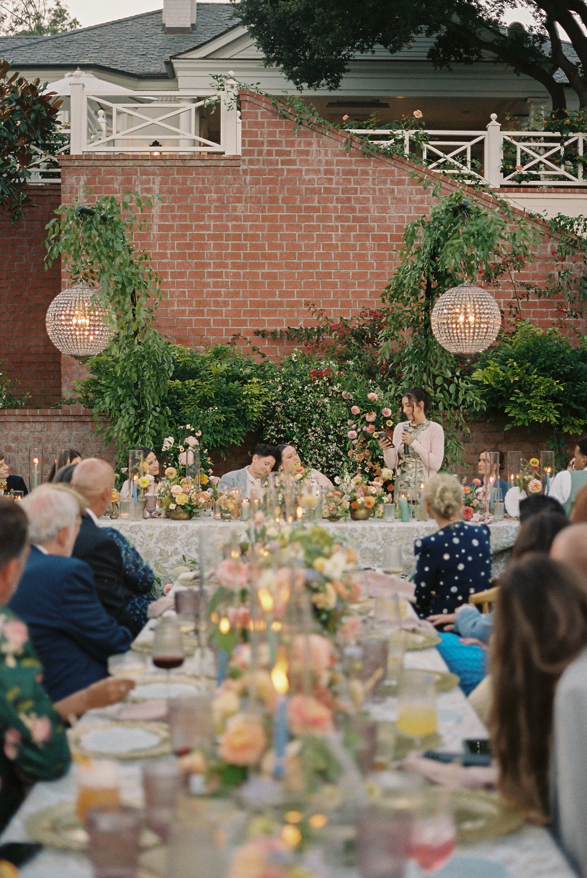 www.santabarbarawedding.com | Weddings by Angie | Karina Santos | Best Day Ever Floral Design | SPARK Creative | Found Rentals | Amigo Event Rentals | BBJ La Tavola | Reception Set Up