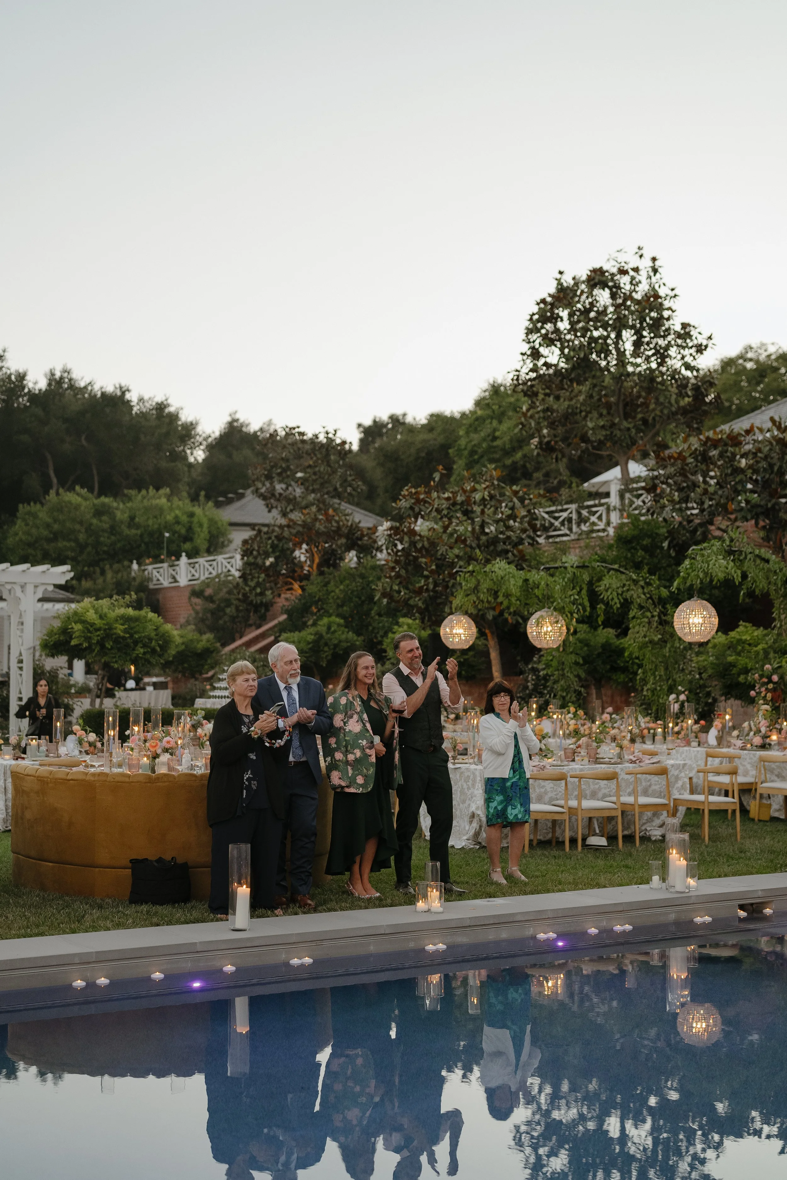www.santabarbarawedding.com | Weddings by Angie | Karina Santos | Best Day Ever Floral Design | SPARK Creative | Found Rentals | Amigo Event Rentals | BBJ La Tavola | Reception Set Up