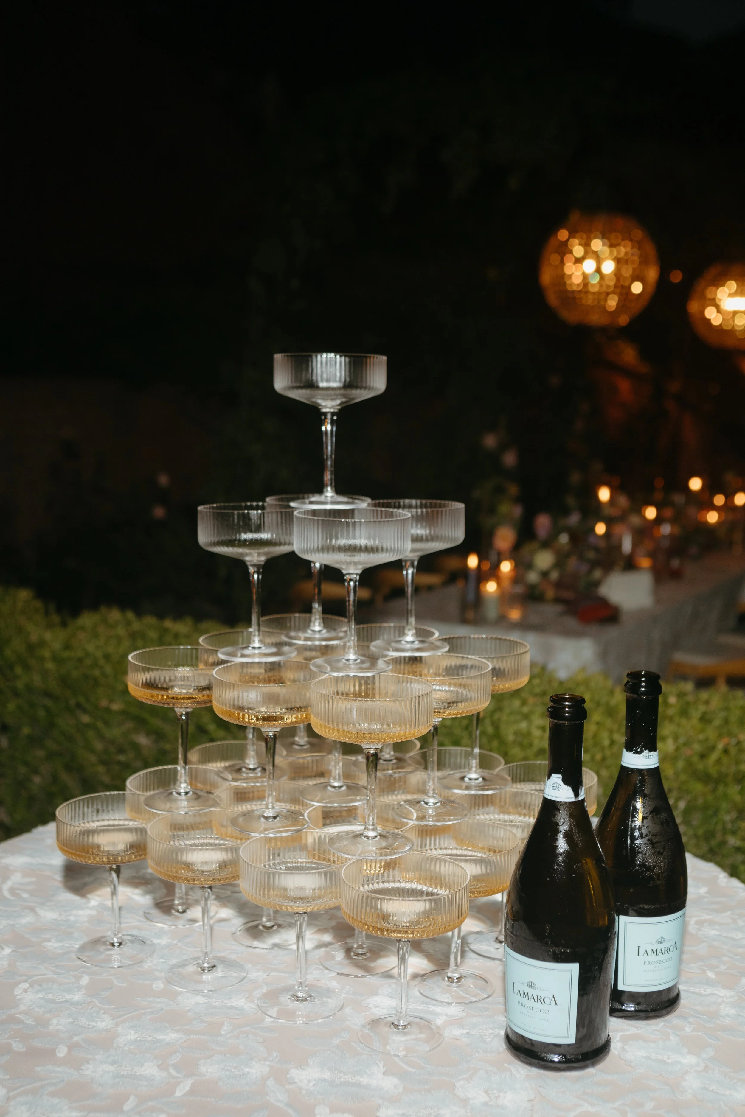 www.santabarbarawedding.com | Weddings by Angie | Karina Santos | Best Day Ever Floral Design | SPARK Creative | Found Rentals | Amigo Event Rentals | Champagne Tower