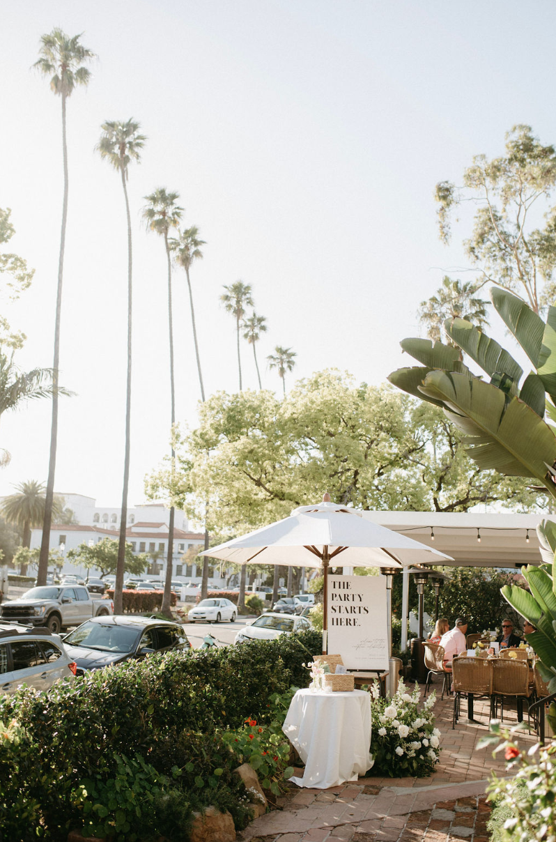 www.santabarbarawedding.com | La Paloma | Acme Hospitality | Ali Beck Photography | Outdoor Santa Barbara Reception Venue