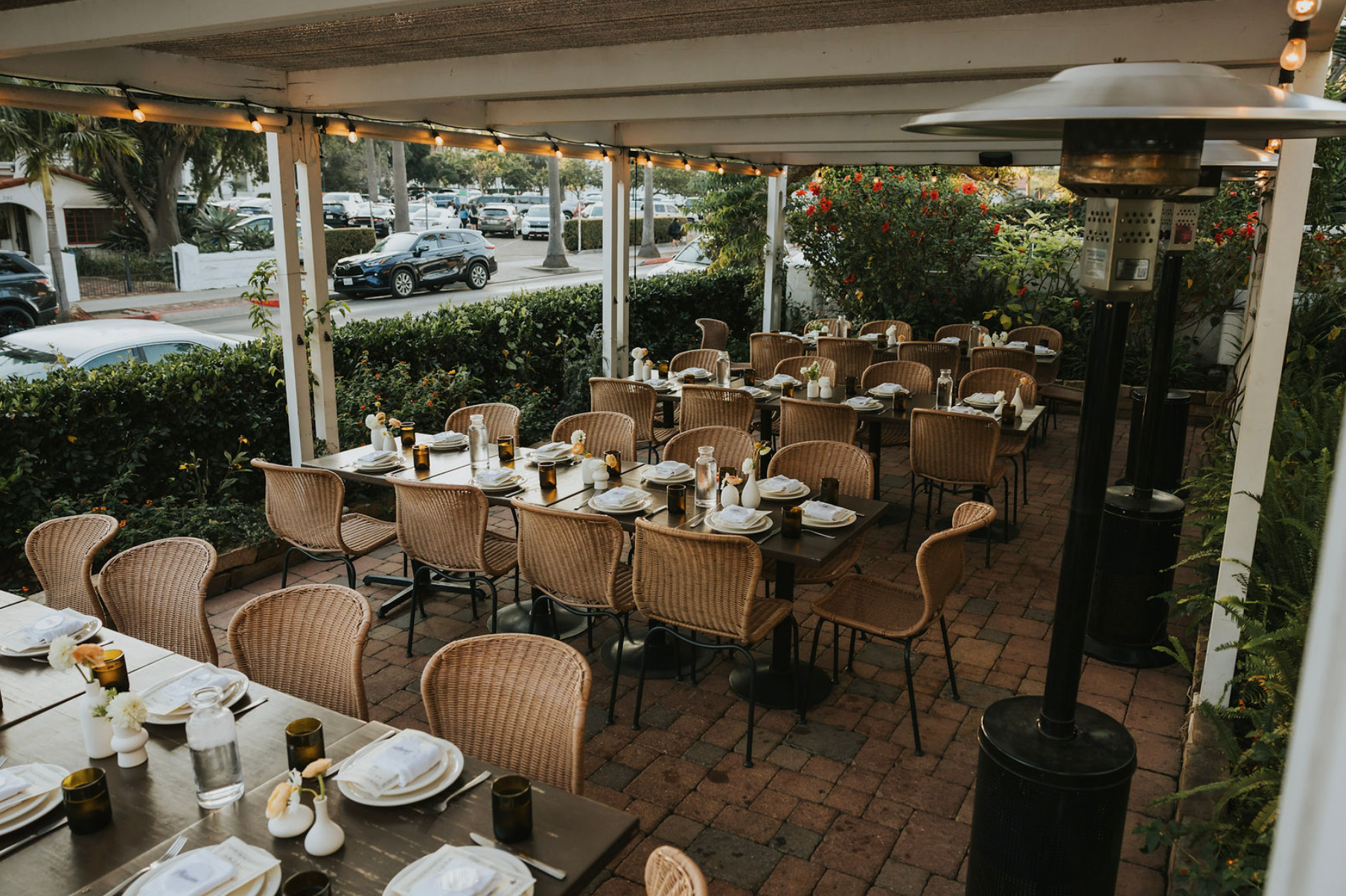 www.santabarbarawedding.com | La Paloma | Acme Hospitality | Ali Beck Photography | Outdoor Santa Barbara Reception Venue