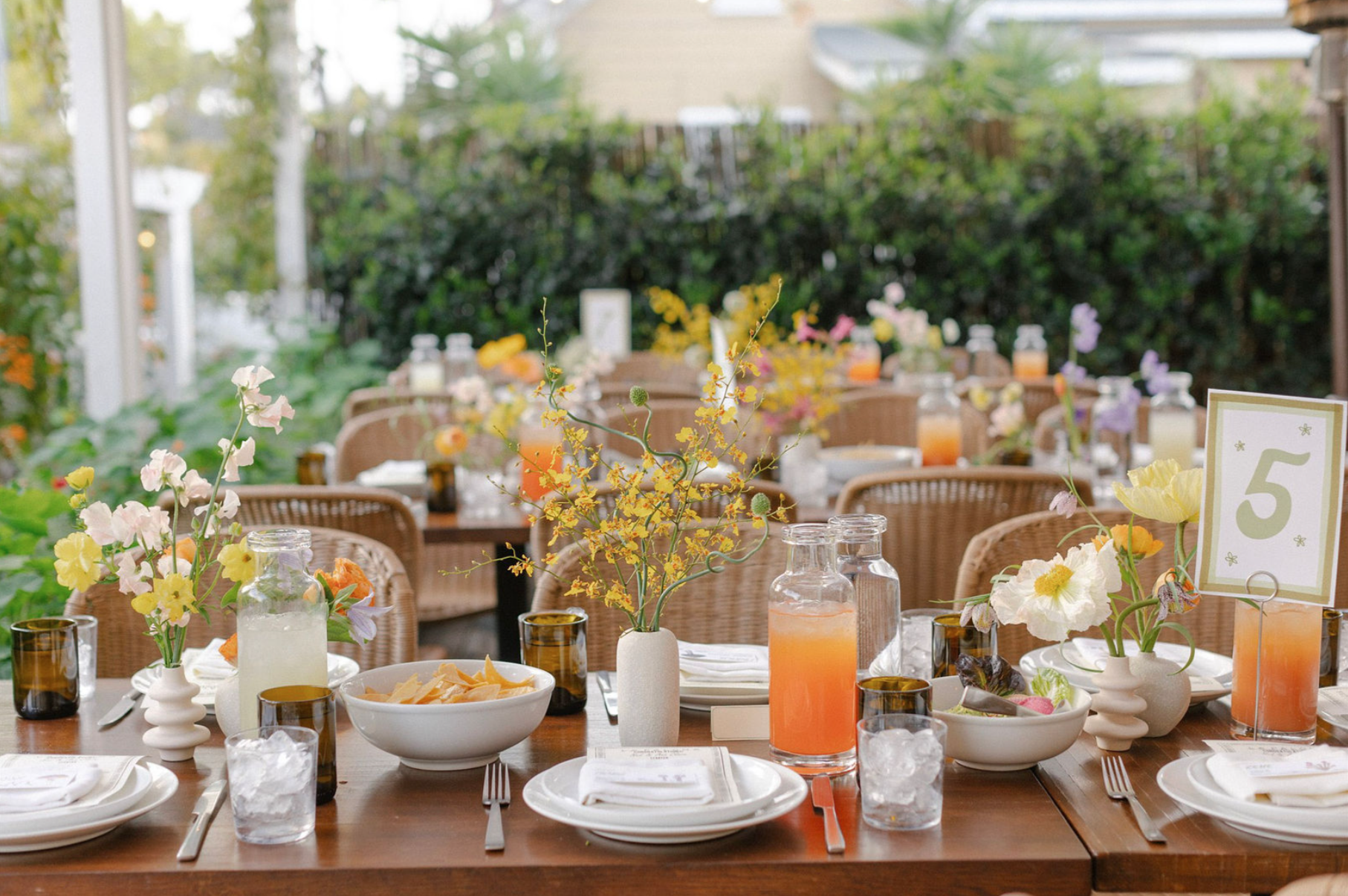 www.santabarbarawedding.com | La Paloma | Acme Hospitality | Ali Beck Photography | Outdoor Santa Barbara Reception Venue