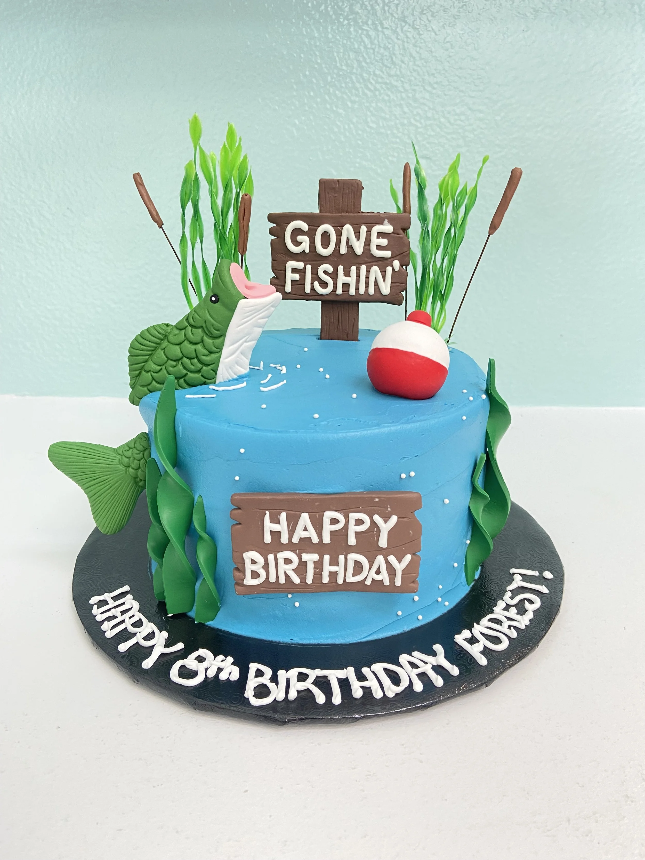 www.santabarbarawedding.com | The Little Things Bakery | Father’s Day Cake