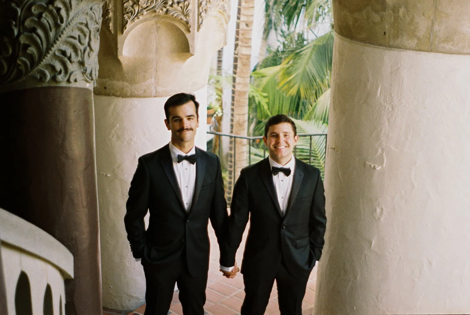 www.santabarbarawedding.com | Holly Castillo | Santa Barbara Courthouse | LGBTQ+ Wedding at the Courthouse