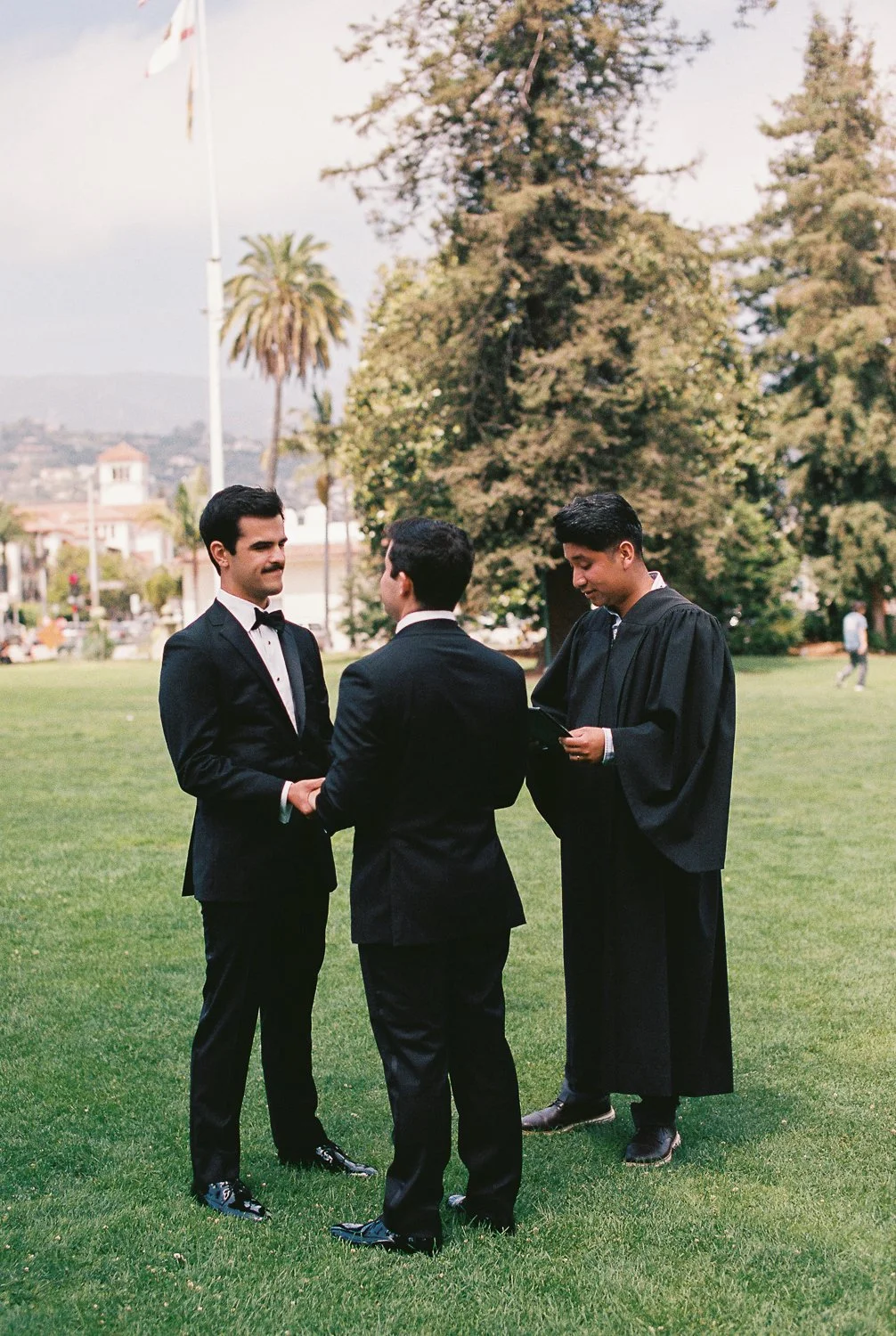 www.santabarbarawedding.com | Holly Castillo | Santa Barbara Courthouse | LGBTQ+ Wedding at the Courthouse