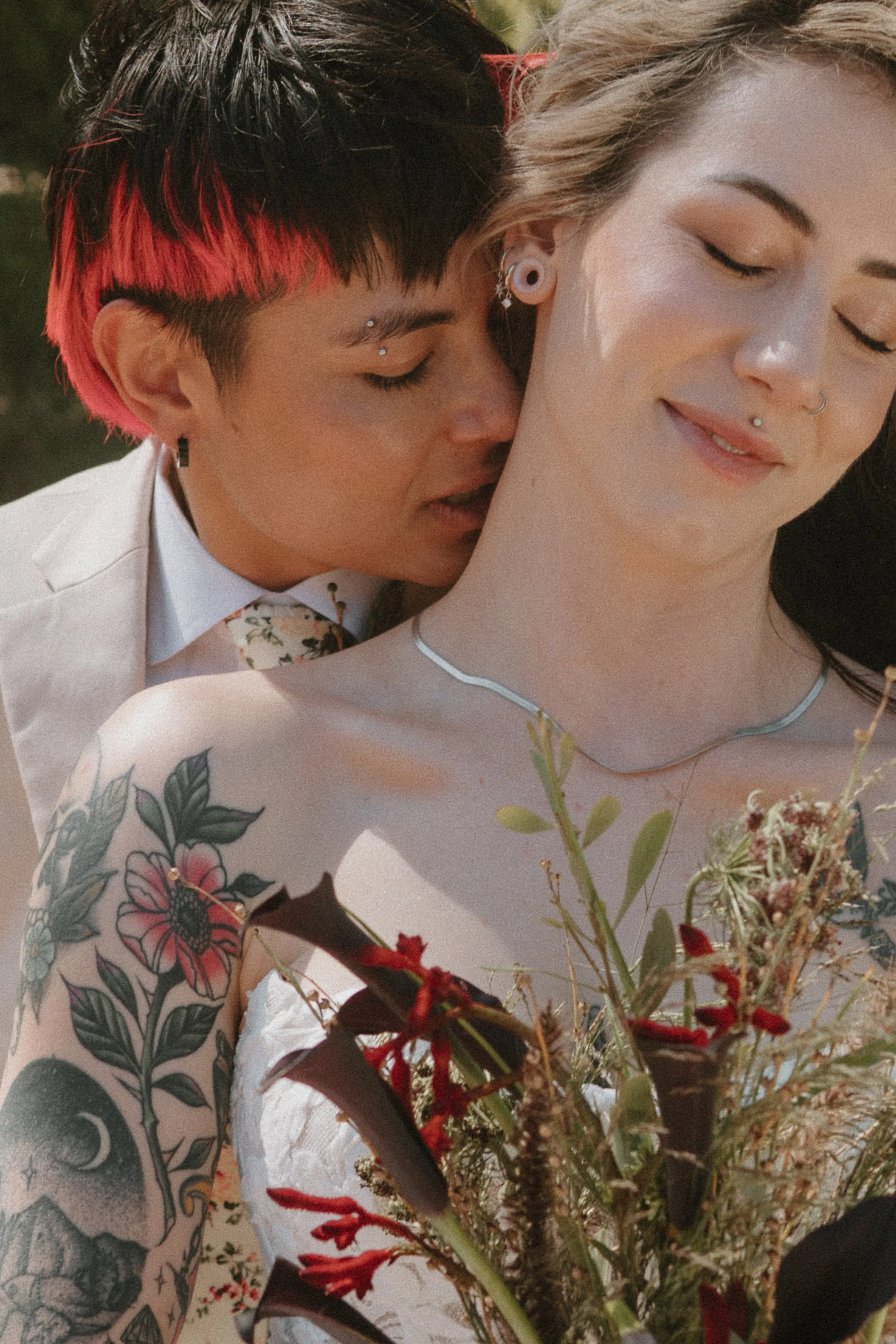 www.santabarbarawedding.com | Ojai Retreat | Hannah Anthony | Amigo Event Rentals | Gather &amp; Bloom Celebrations | Perfectly Mi Amoor | Vow &amp; Veil | Strut Bridal | LGBTQ Wedding Editorial