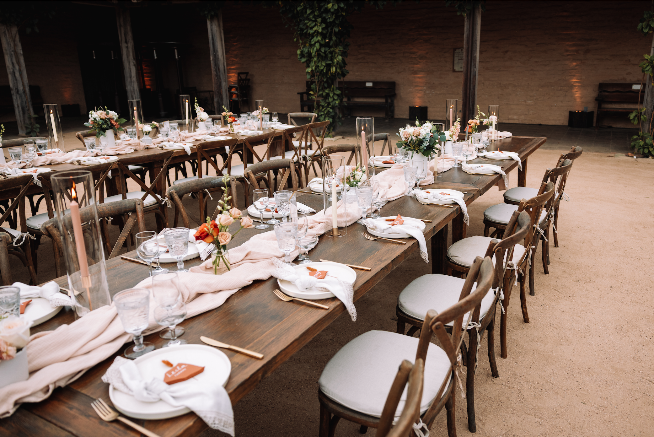 www.santabarbarawedding.com | Bear Beau | SB Historical Museum | Tangled Lotus | KB Events | Amigo Event Rentals | Reception Set Up