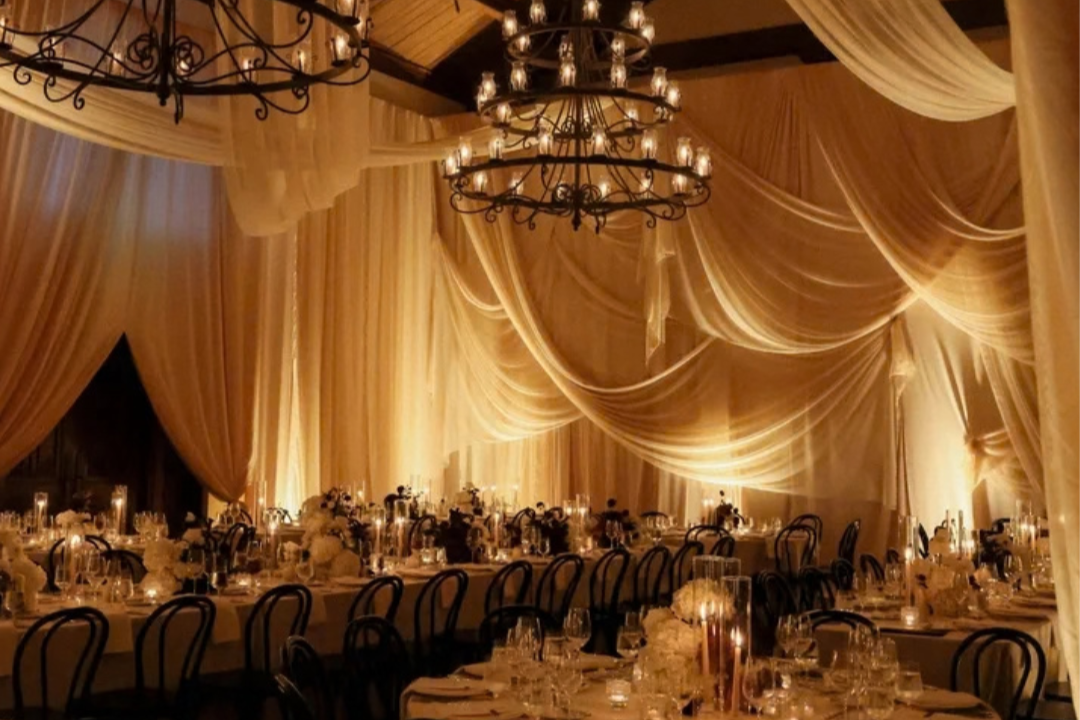 Soft Dinner. Bold Dance Floor. One Venue, Two Worlds by SPARK Creative Events.
