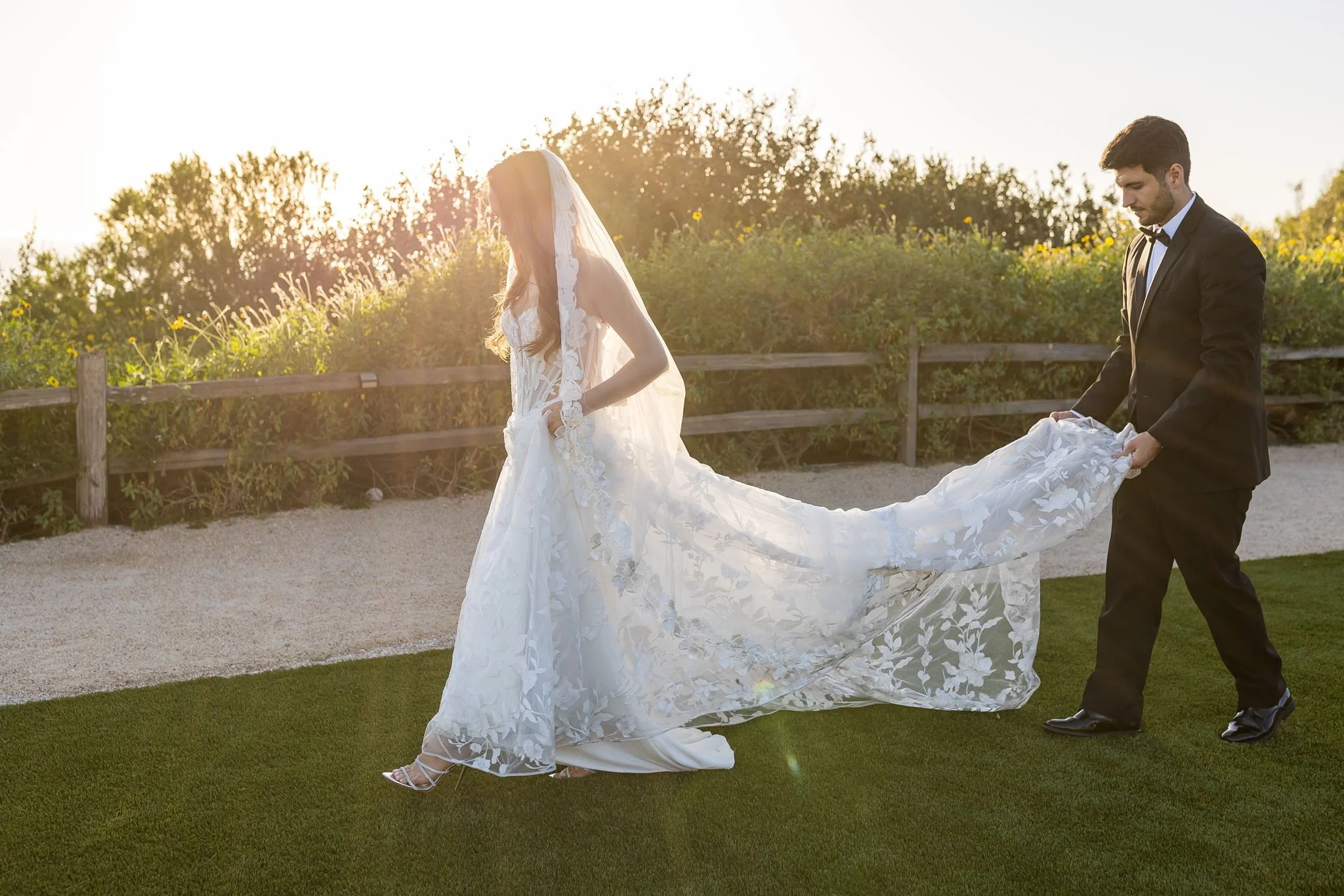 www.santabarbarawedding.com | Elizabeth Victoria | Ritz-Carlton Bacara | AK Brides | Alpha Floral | The Dress Bride | Mission Tuxedos | Couple at Sunset