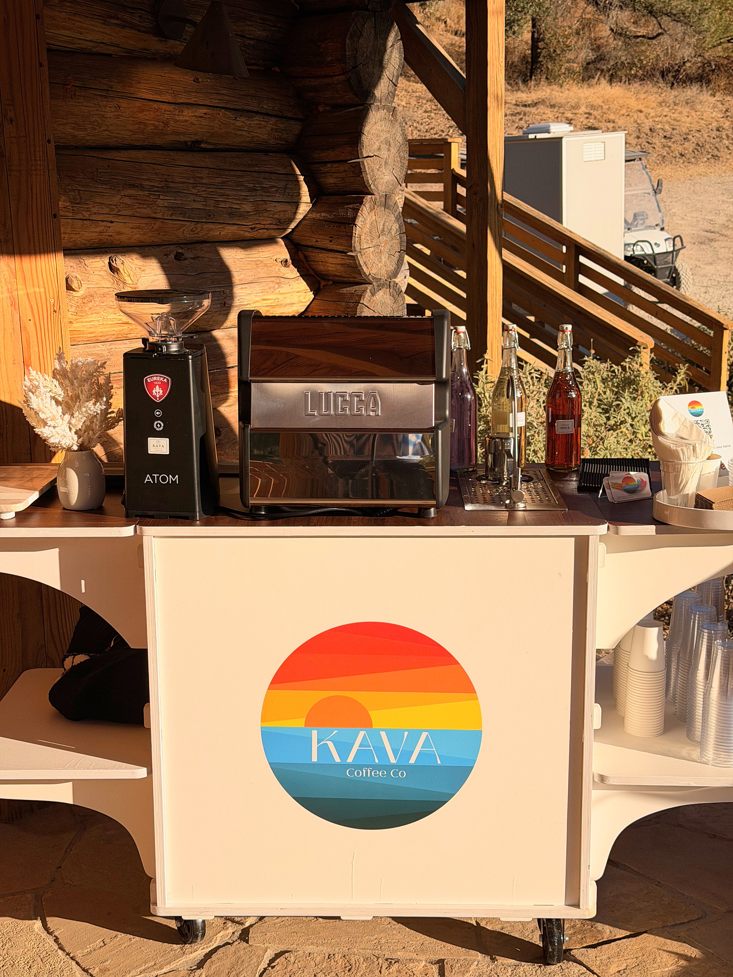 www.santabarbarawedding.com | KAVA Coffee
