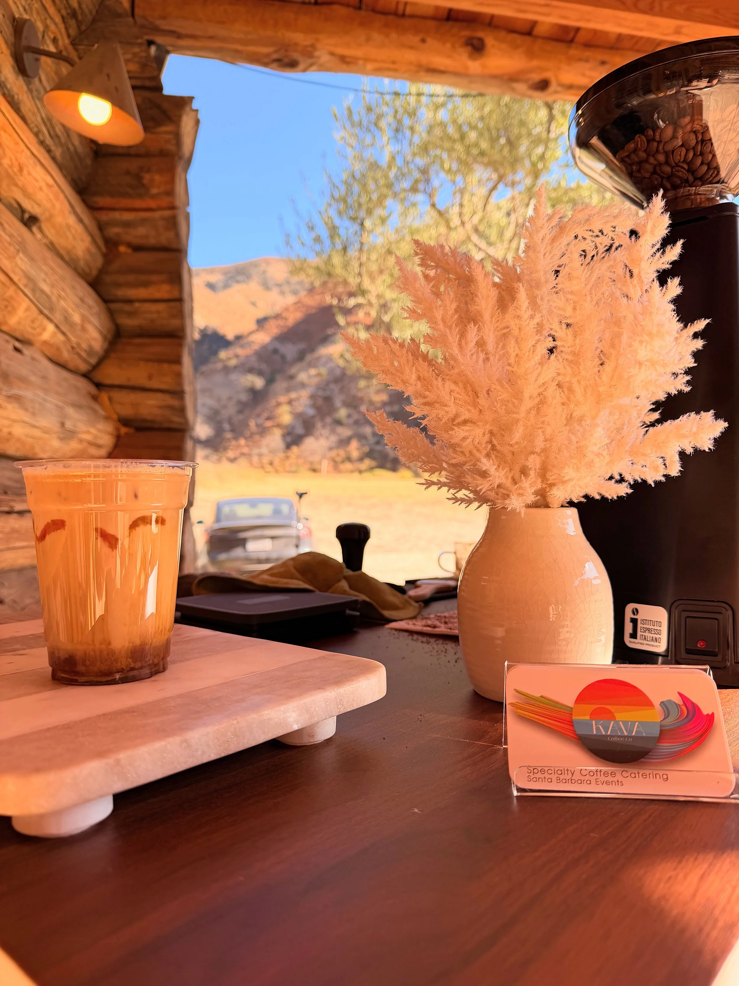 www.santabarbarawedding.com | KAVA Coffee