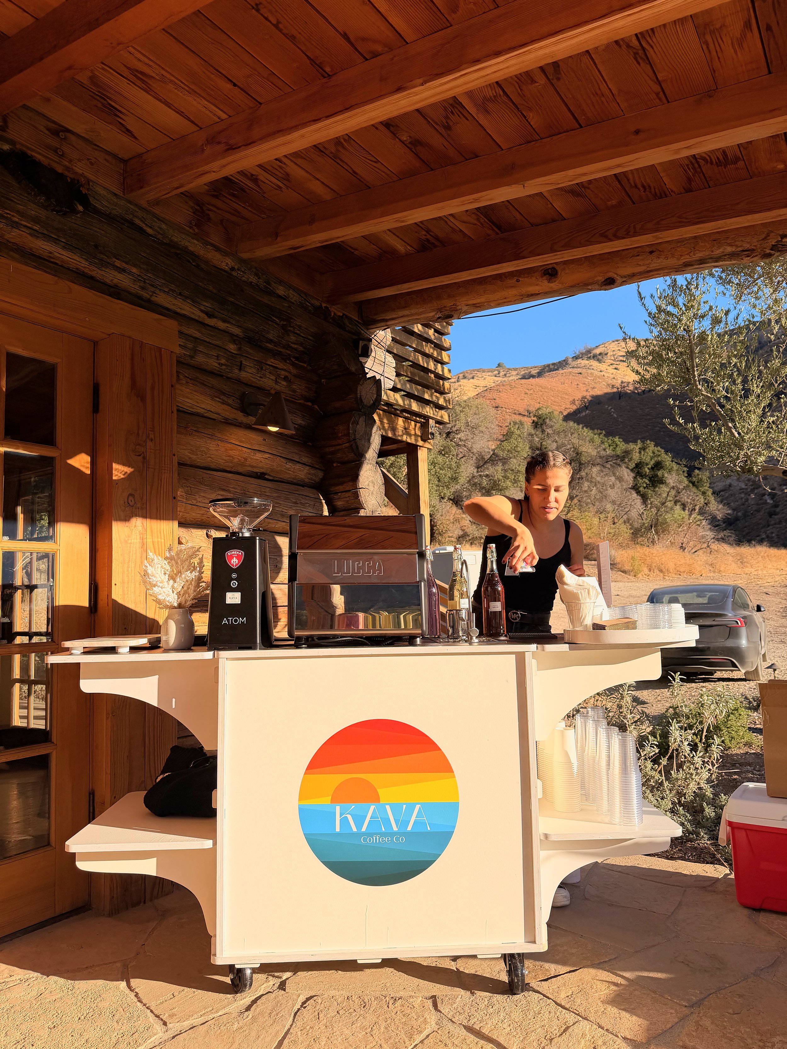 www.santabarbarawedding.com | KAVA Coffee