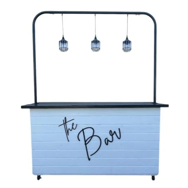 Innovative wedding reception bar