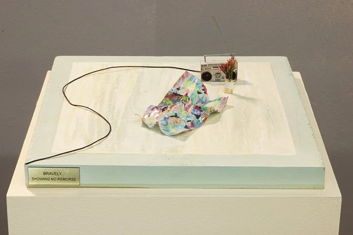 Bravely...showing no remorse, 2017