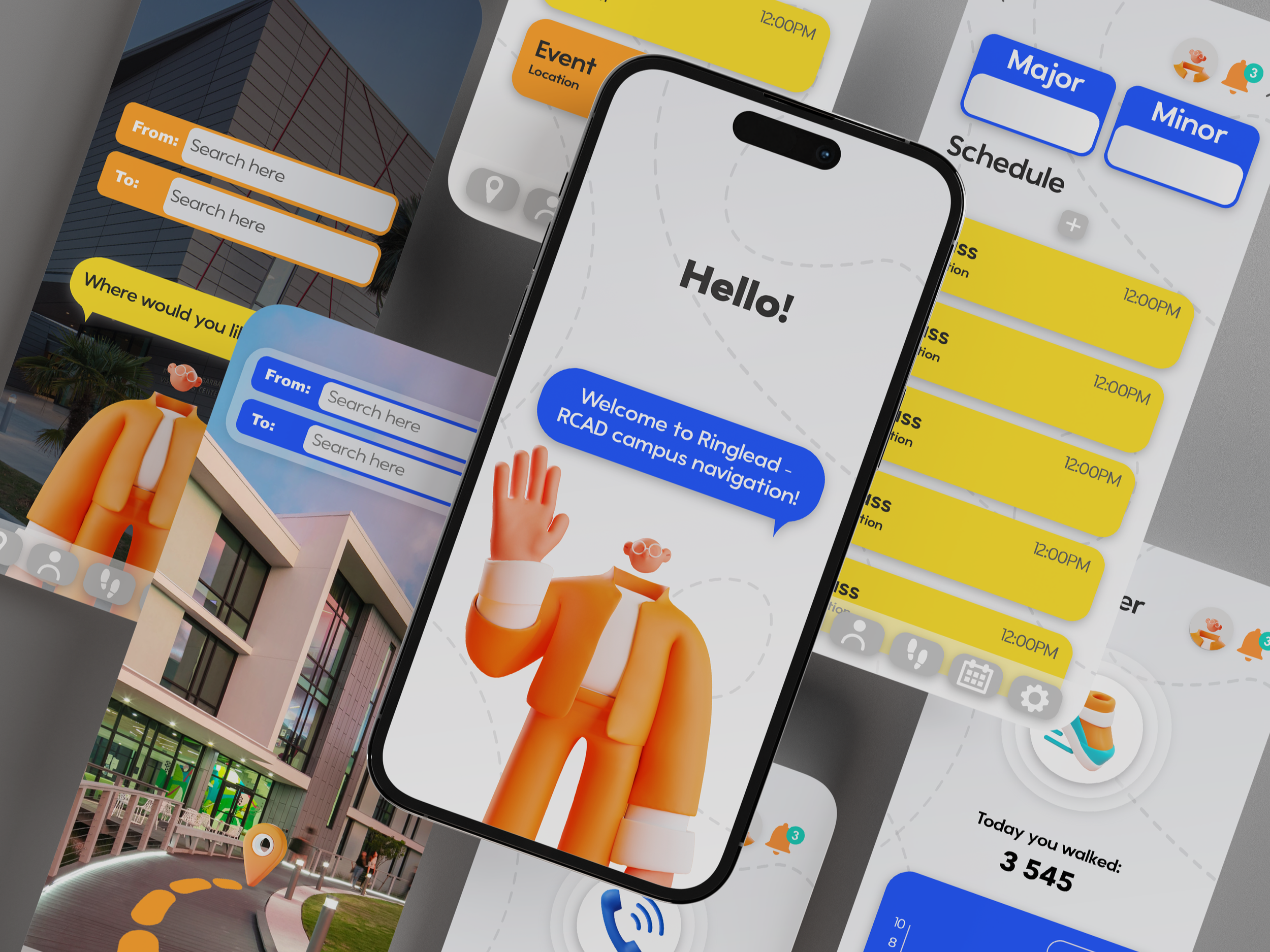 RingLead Campus Navigation App