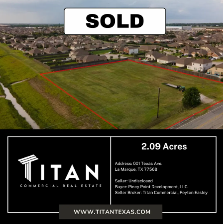 SOLD - 001 Texas Ave. La Marque, TX