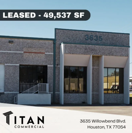 LEASED | 49,537 SF at 3635 Willowbend Blvd