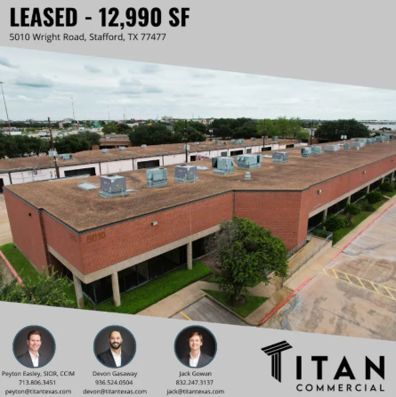 LEASED | 12,990 SF at 5010 Wright Road