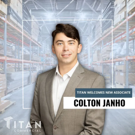Titan Commercial welcomes our newest Associate, Colton Janho.