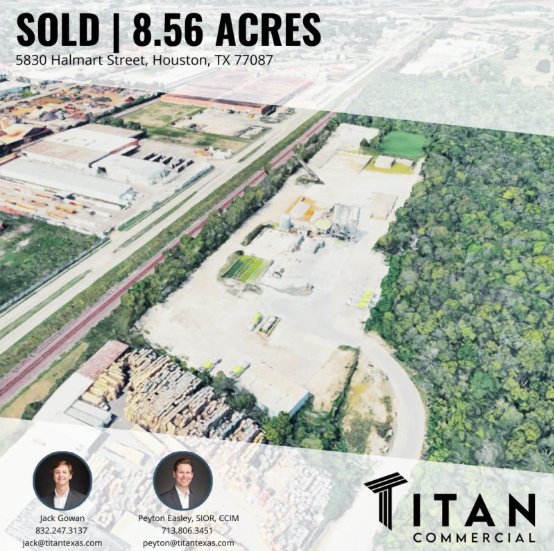 SOLD | 8.56 Acres at 5830 Halmart Street