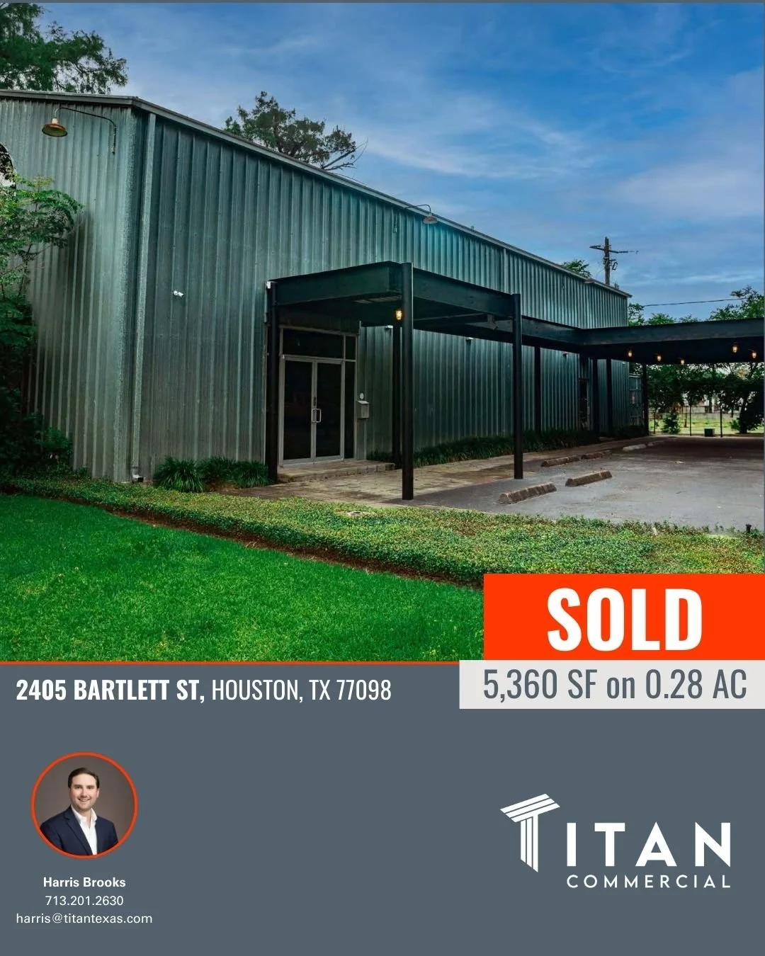 SOLD | 5,360 SF on 0.28 Acres at 