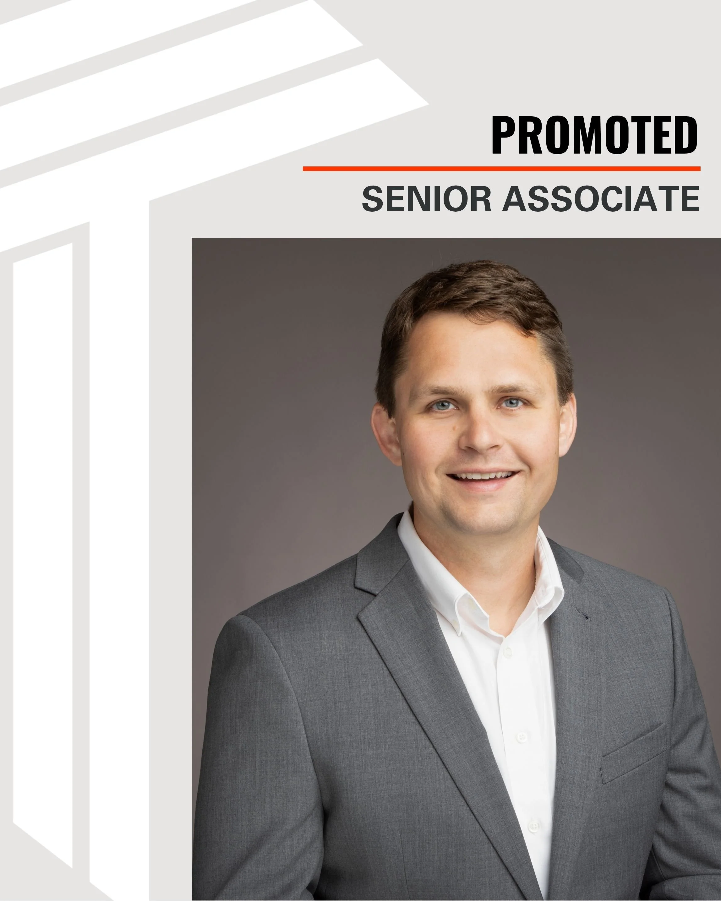 Jared Gillespie Promoted to Senior Associate