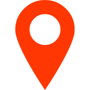 Red map marker icon