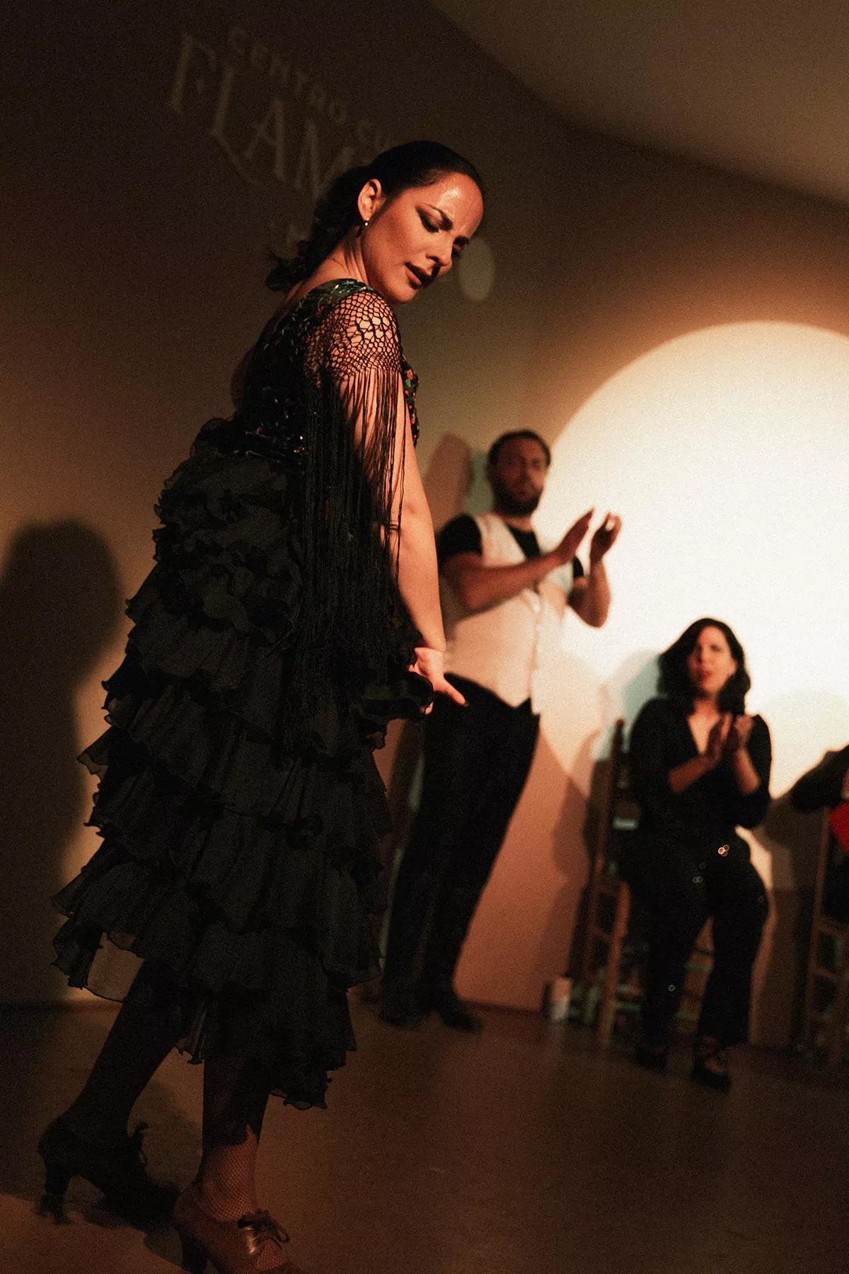 Lisi Sfair y María Reyes en el Centro Cultural Flamenco de Madrid