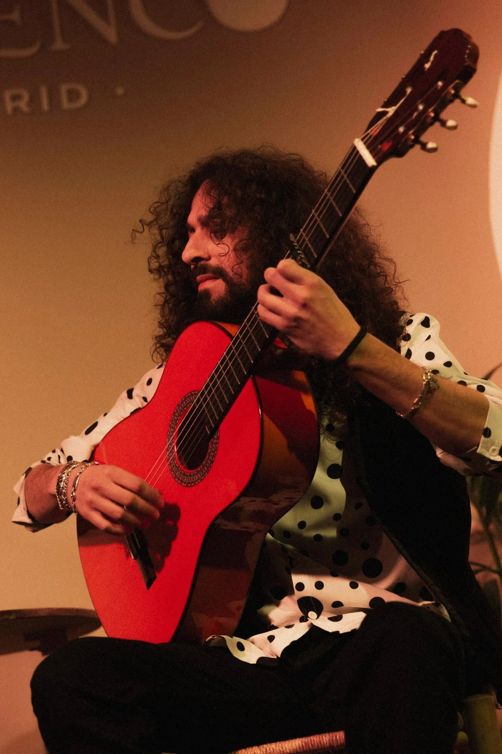 Lisi Sfair and Belén de la Quintana at the Centro Cultural Flamenco de Madrid