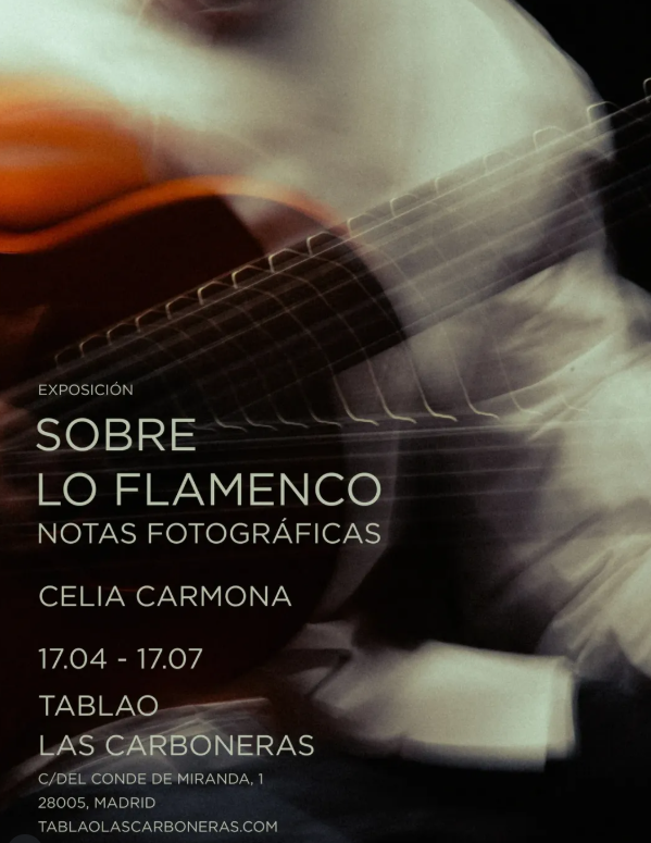 'Sobre lo flamenco. Notas fotográficas', la mirada de Celia Carmona llega a Tablao Las Carboneras