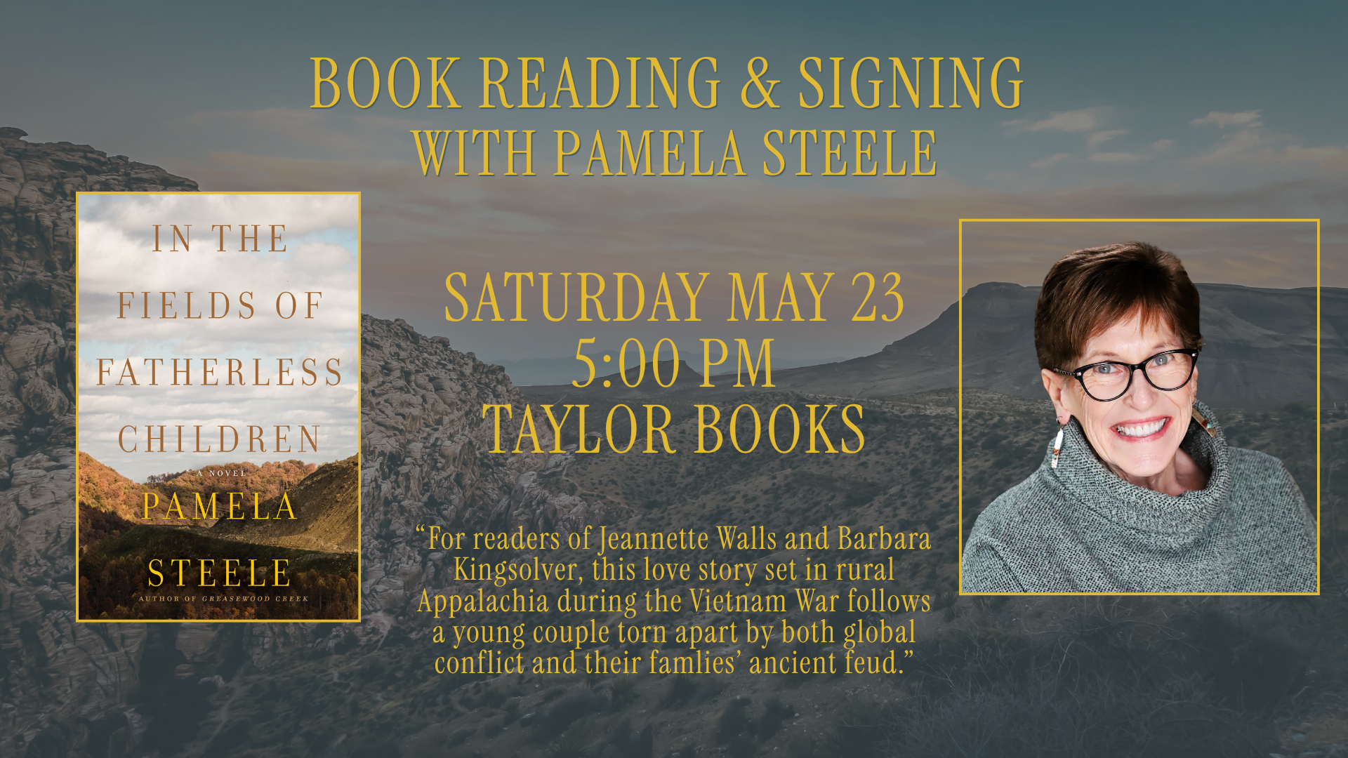 Author Event with Pamela Steele
