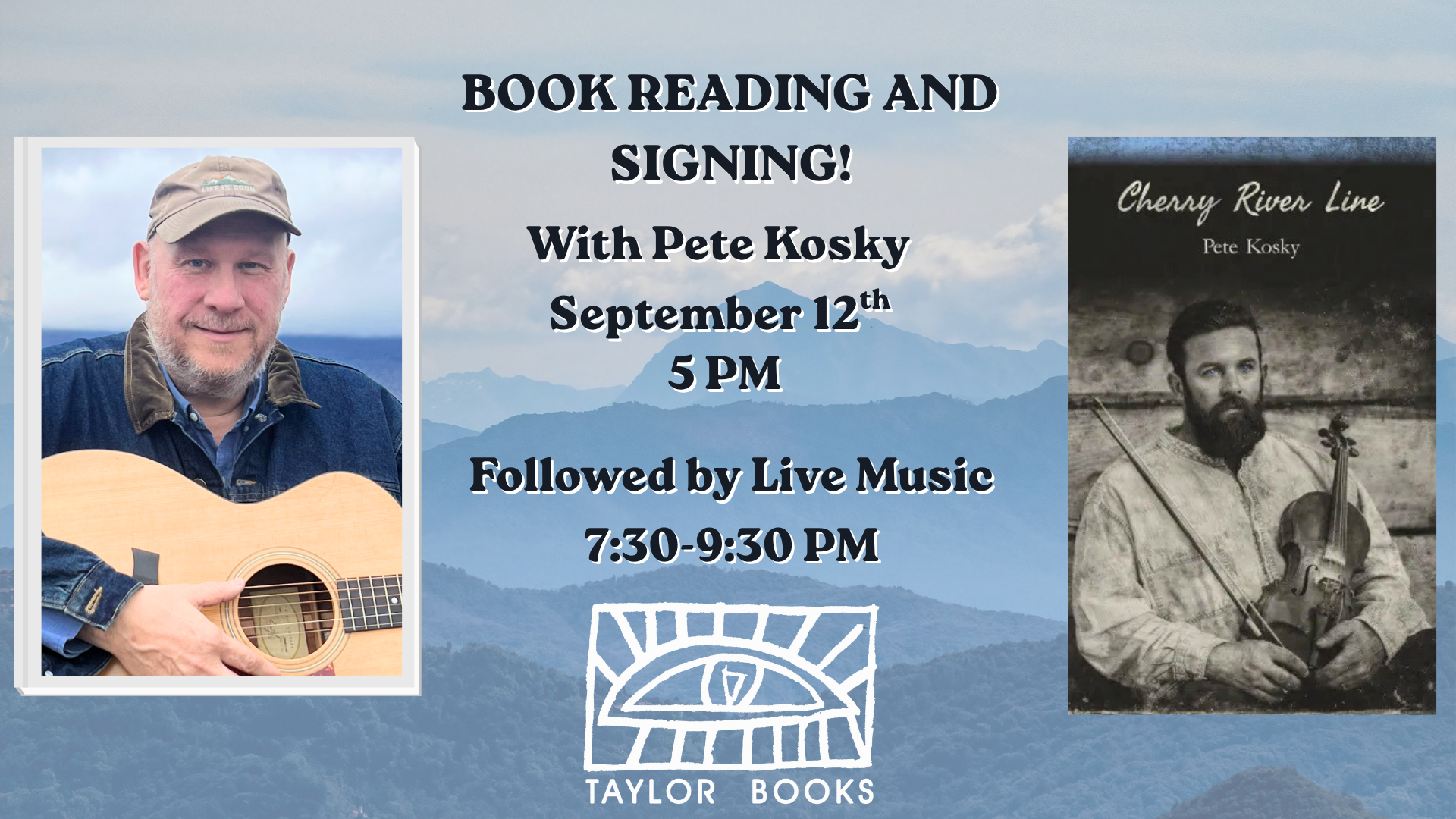 Author Event: Book Reading and signing with Pete Kosky