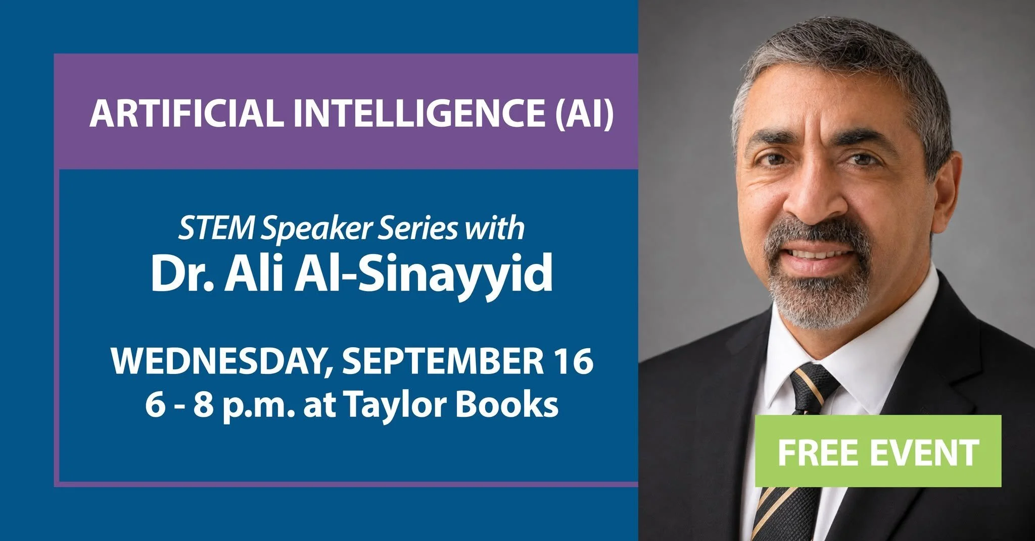 STEM Speaker Series Emerging Technologies: Artificial Intelligence