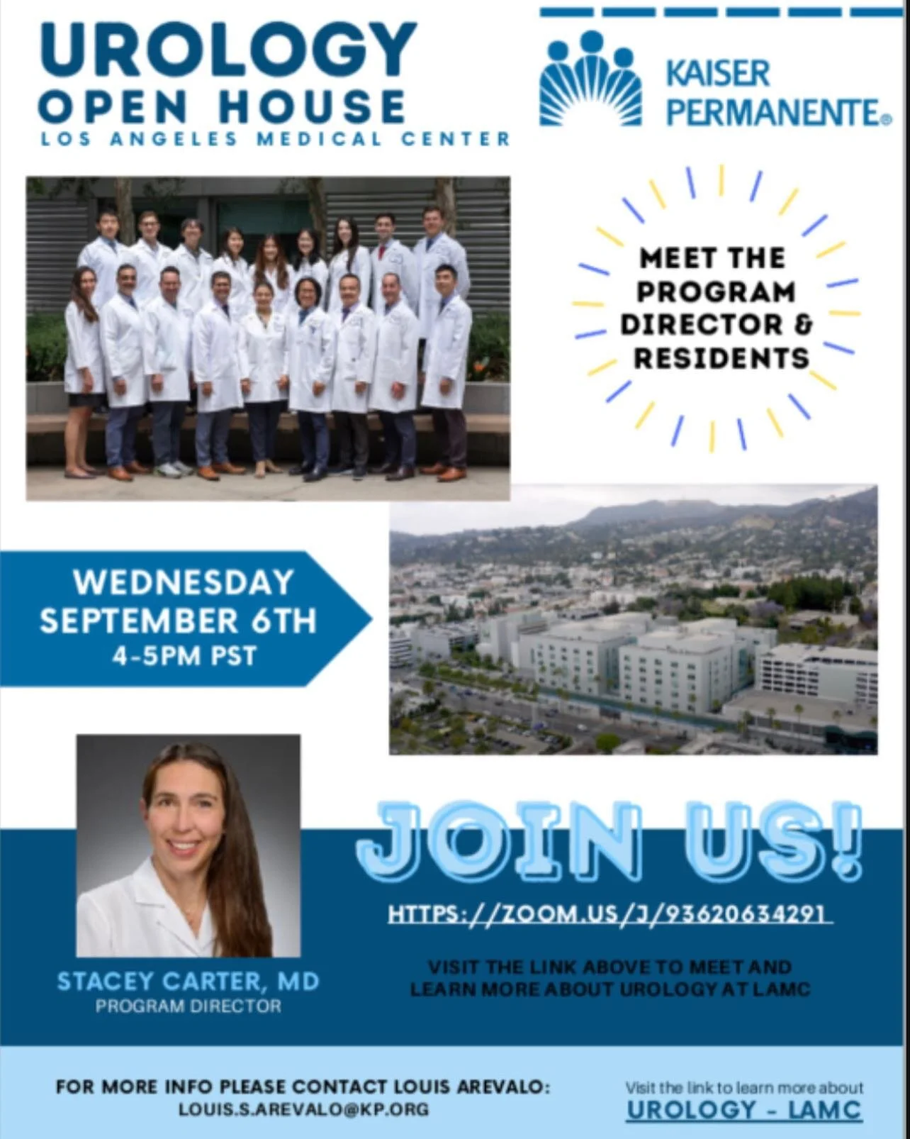 Today!!
Come join our open house to learn more about our program from residents and attendings. Link in Bio!