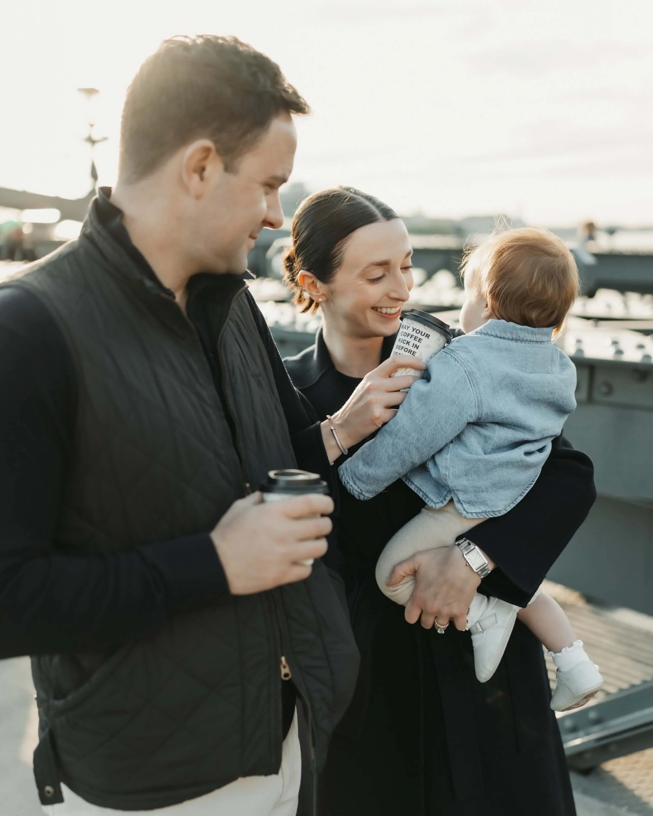 winter family photoshoot