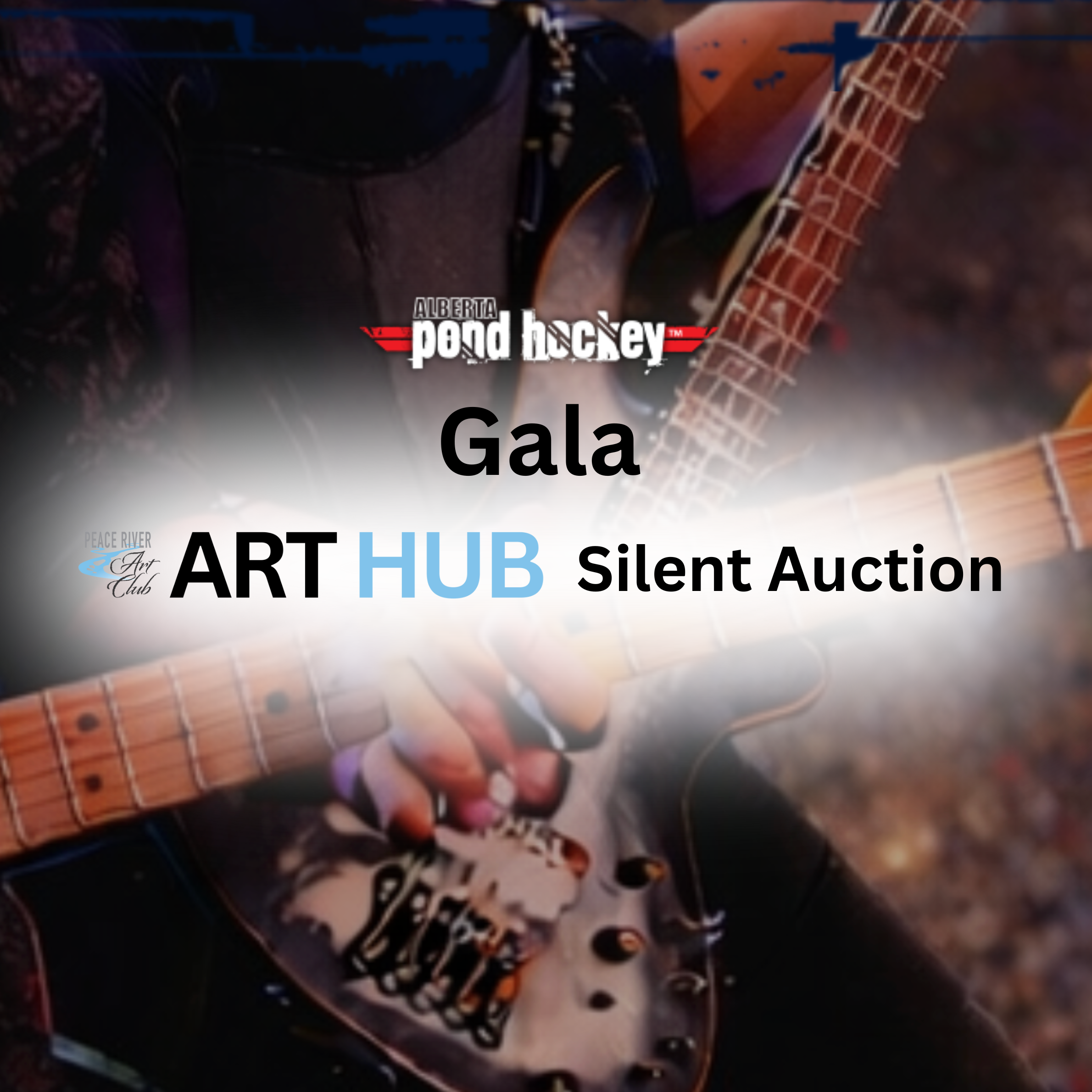 Support the ART HUB at the Alberta Pond Hockey Gala &amp; Silent Auction