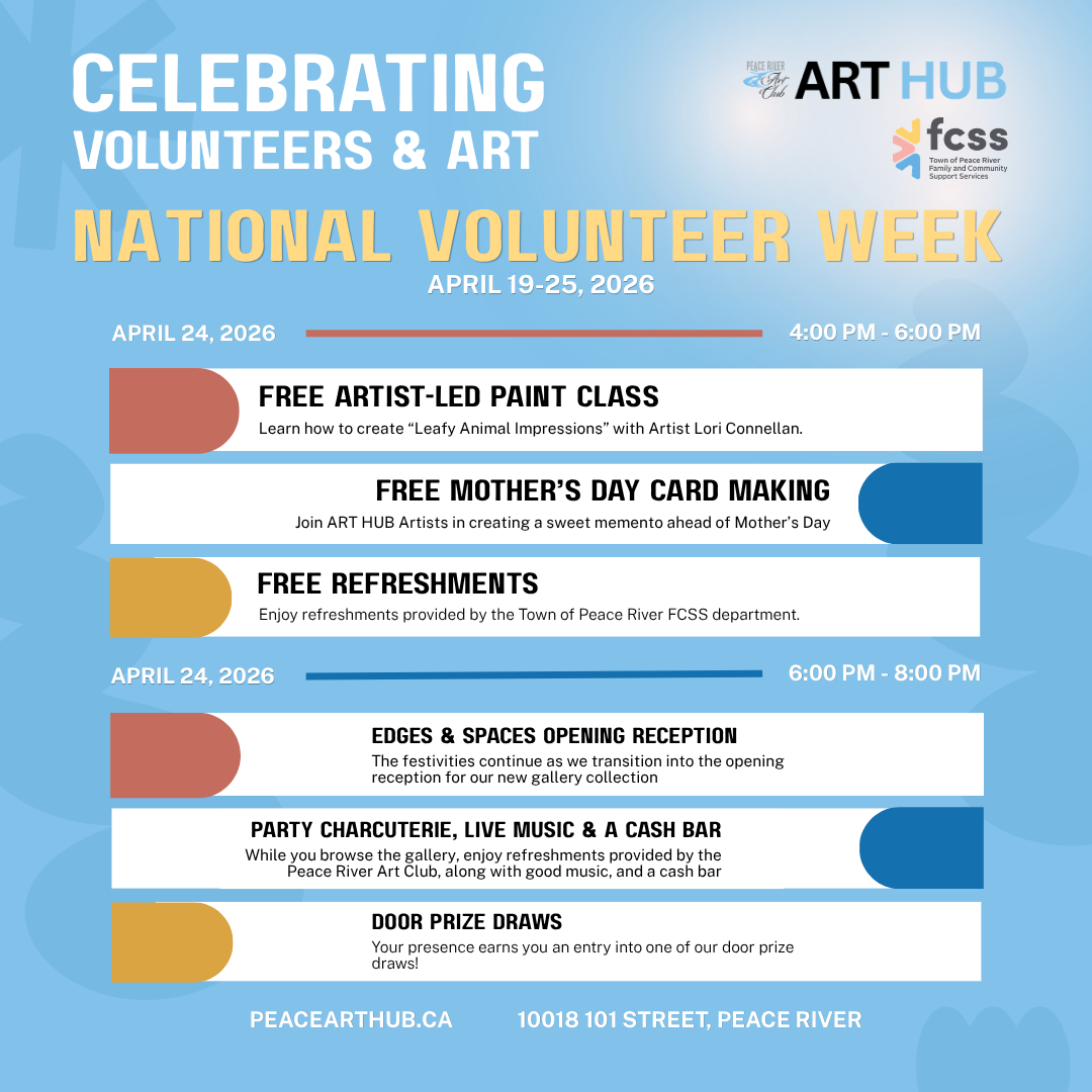 National Volunteer Week at the ART HUB