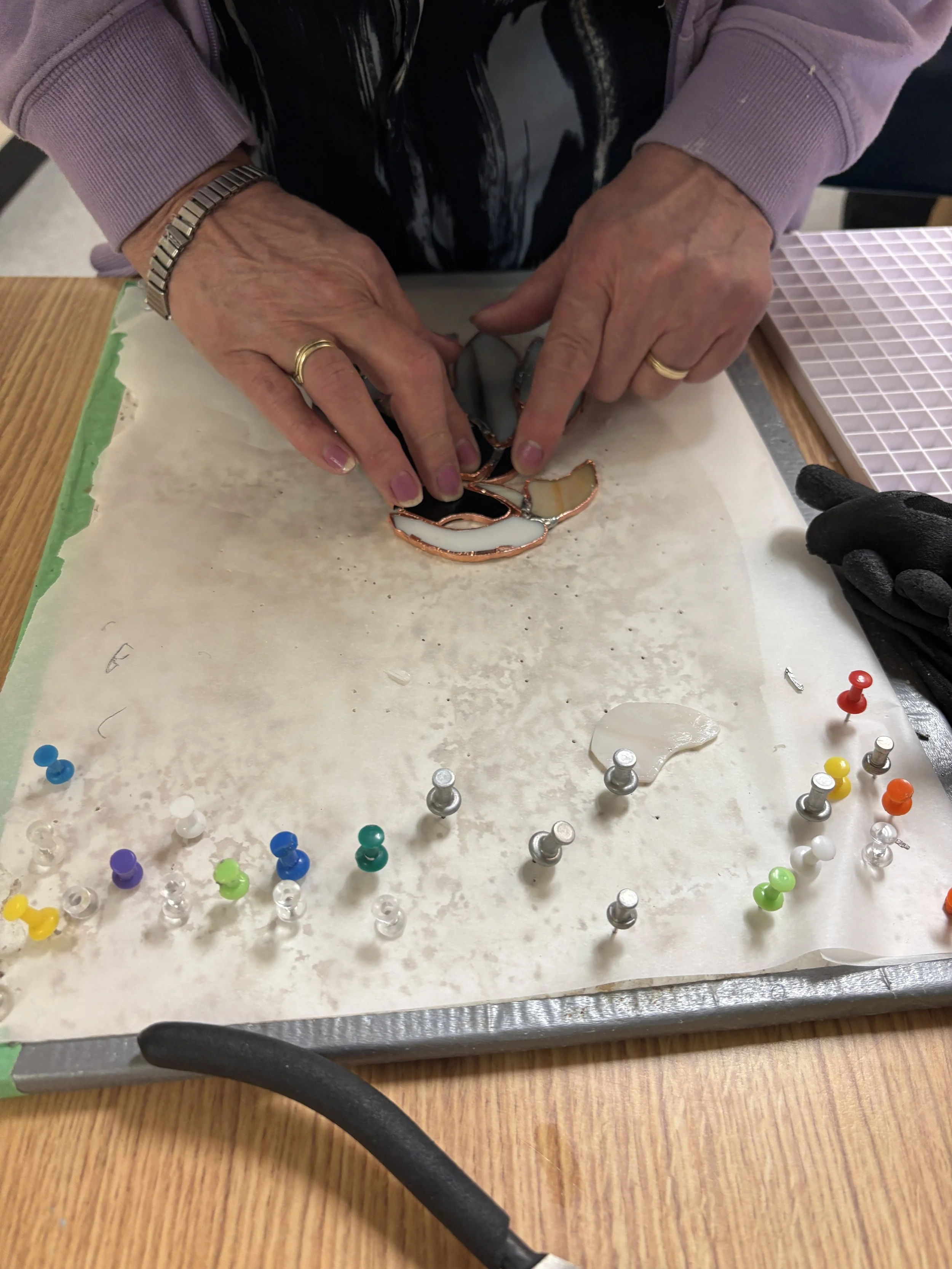 Stained Glass Level 1 - Funky Bird - Wed, April 15, 2026, 6-9 pm