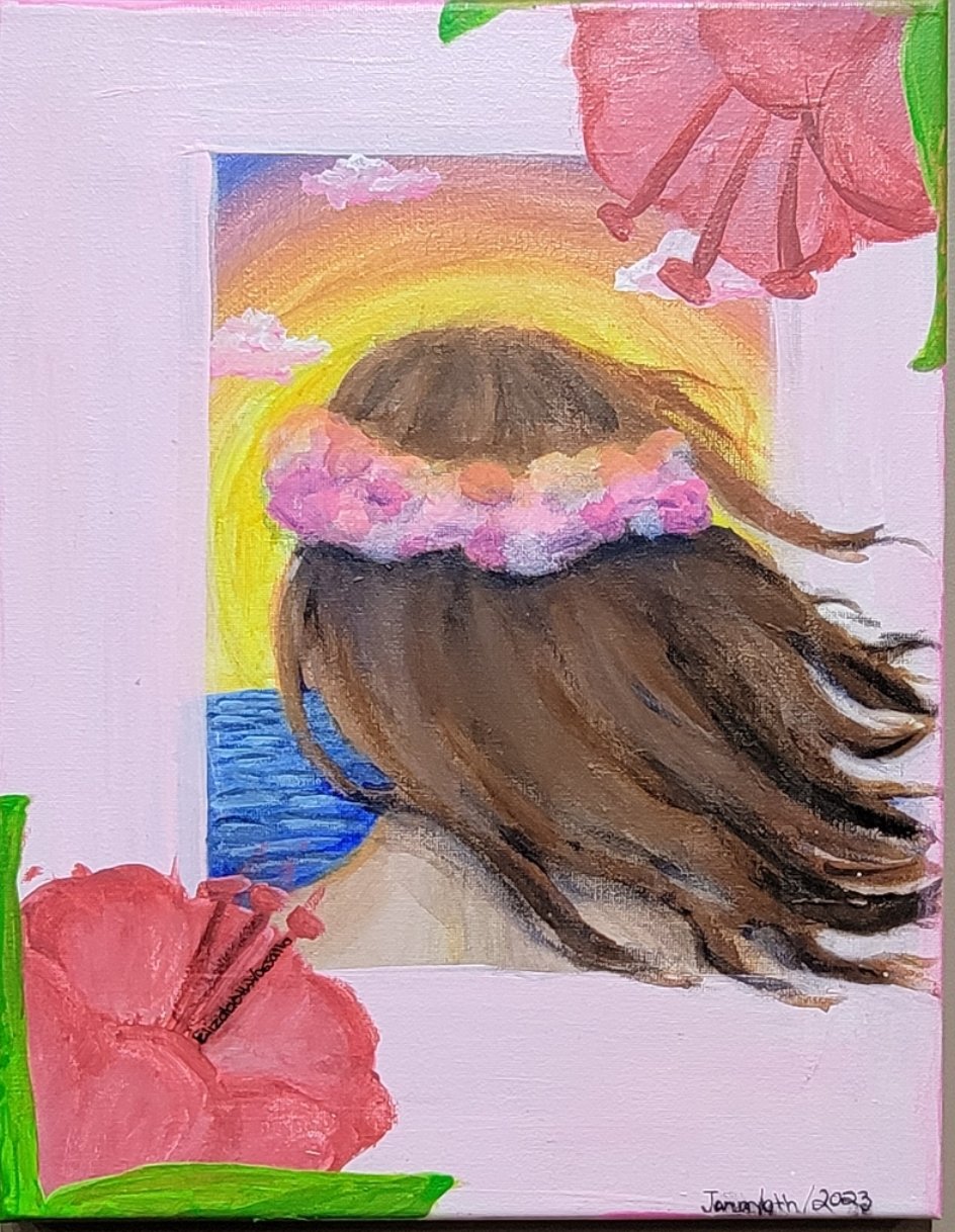 The Dawn Clarity, Elizabeth Vassallo, Acrylic on Canvas