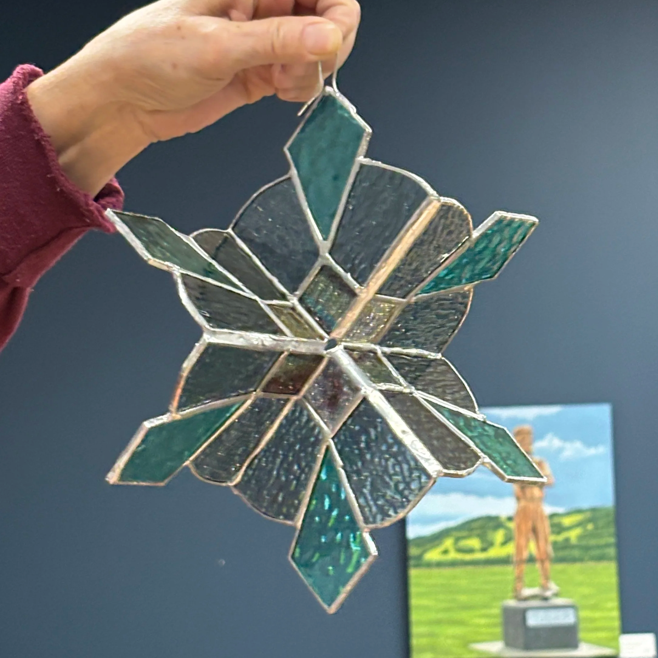 Stained Glass Level 2 Spinner - Sat/Sun Oct 17/18, 1-4 pm