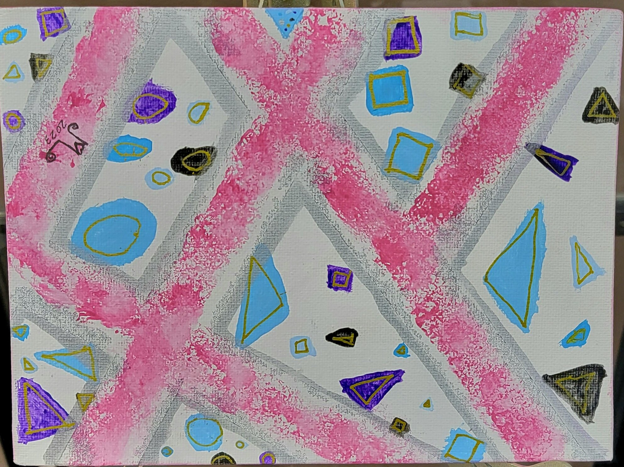 Pop of Colour, Madeleine Laliberte, Acrylic