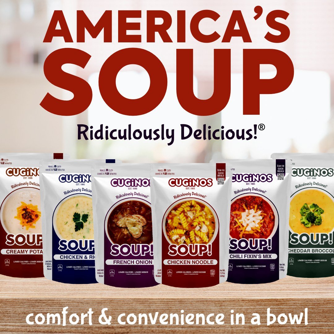 America's Soup: Better Priced &amp; Better For You 😋
Enjoy homestyle soups, ready in 12 mins, packed with veggies, low in sodium &amp; carbs. Quick, wholesome, &amp; full of flavor!