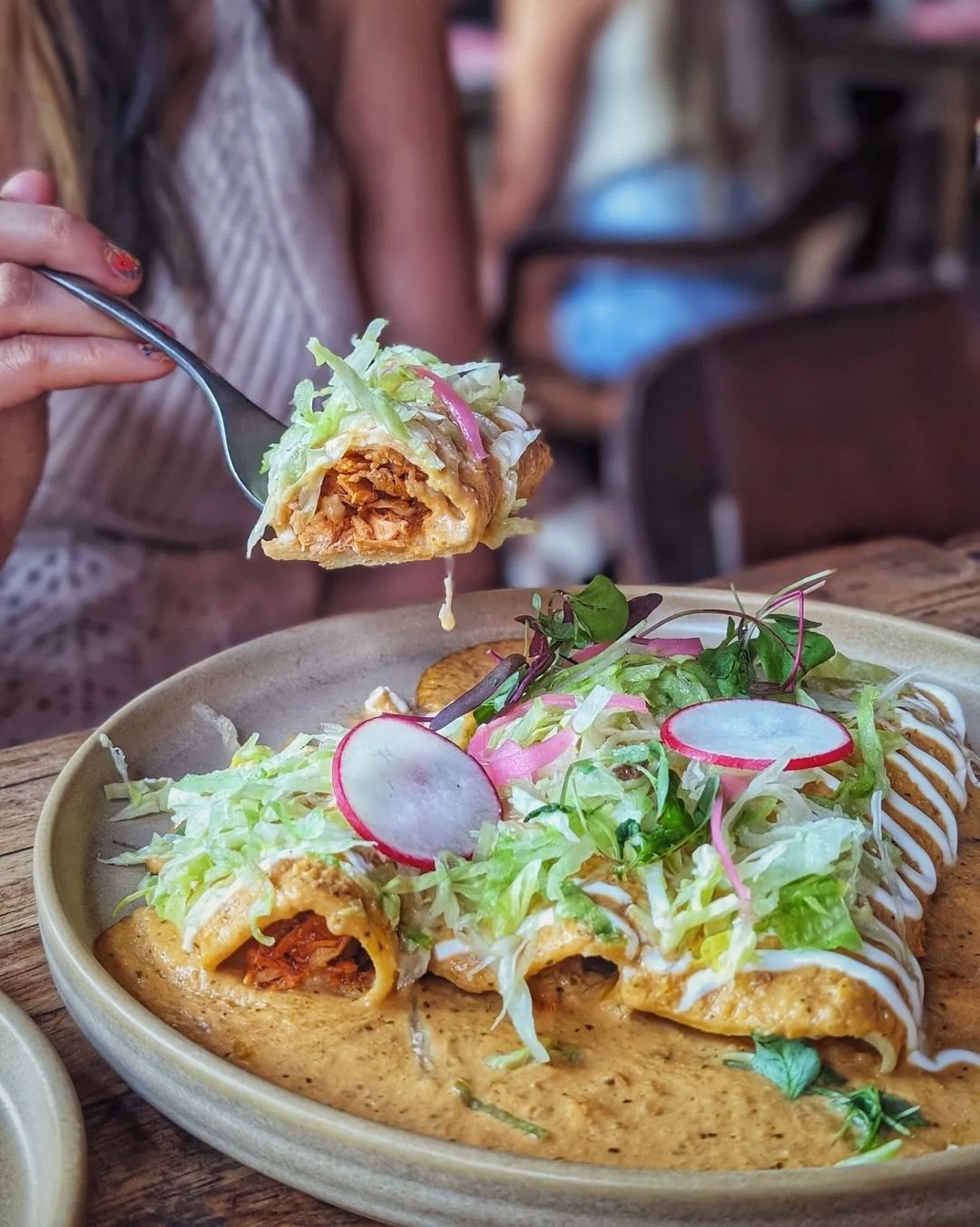 Enchiladas Suizas: where every bite is a melt-in-your-mouth, fall-apart delight.🔥