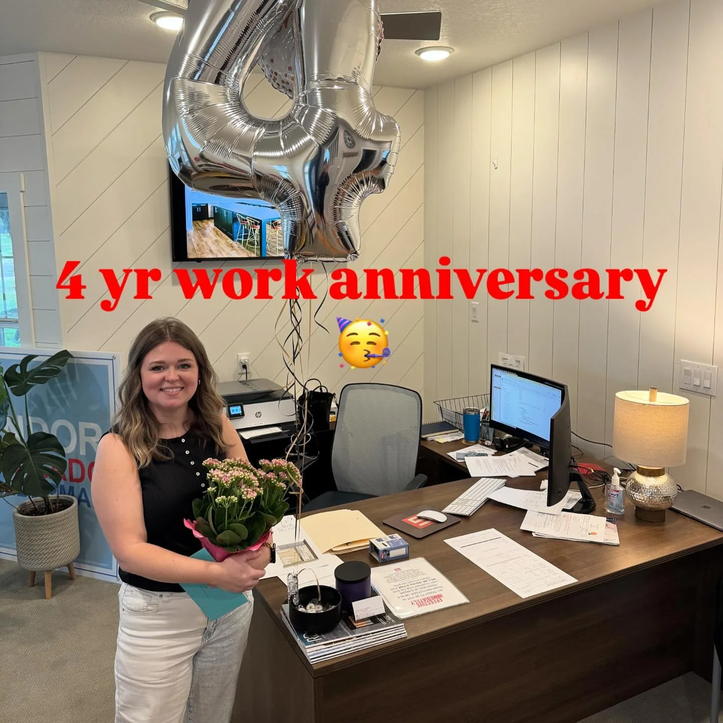 Happy 4 years to our project cordinator, @laciefollowwell! You’re such a blessing to all of us!