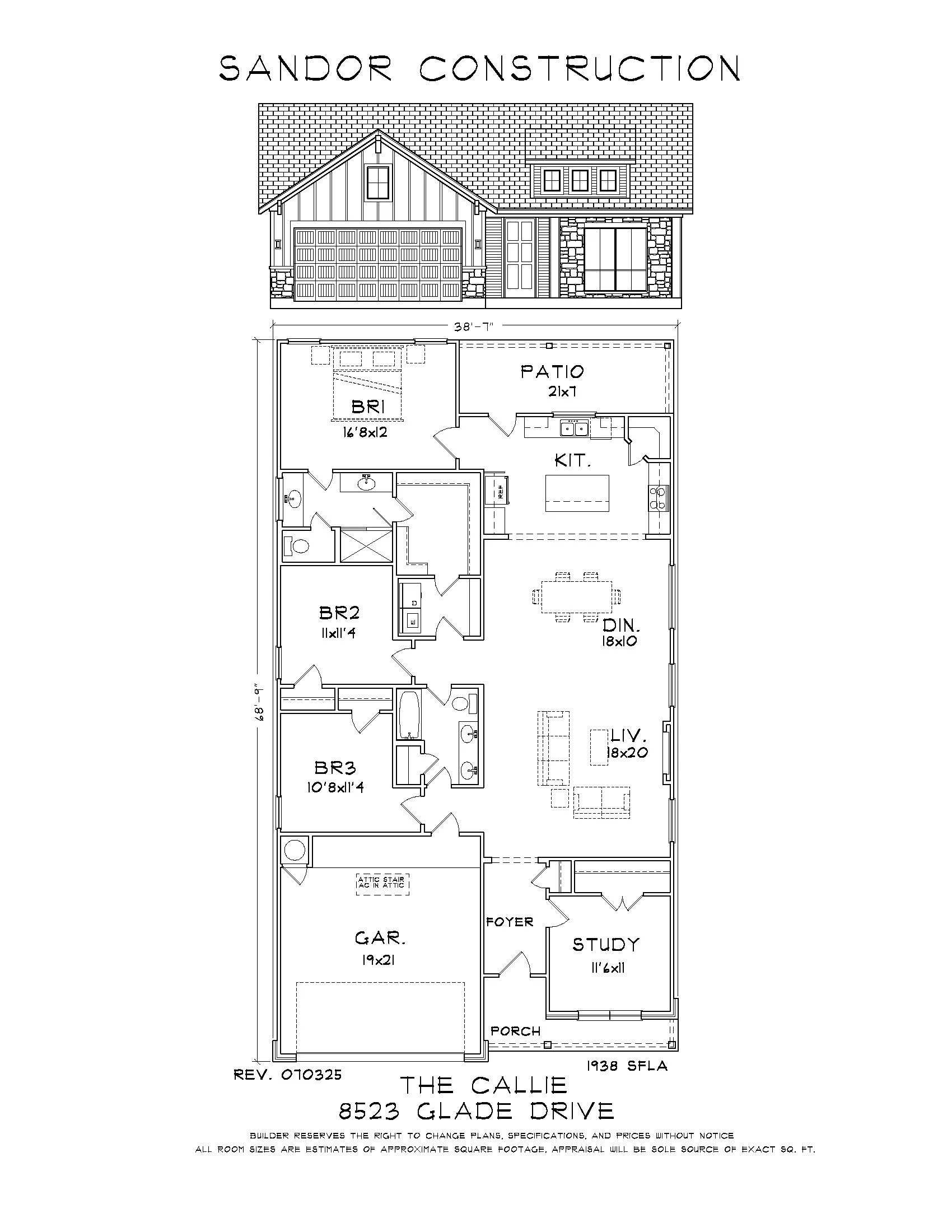 8523 Glade Drive | 1,930sf | 4/2
