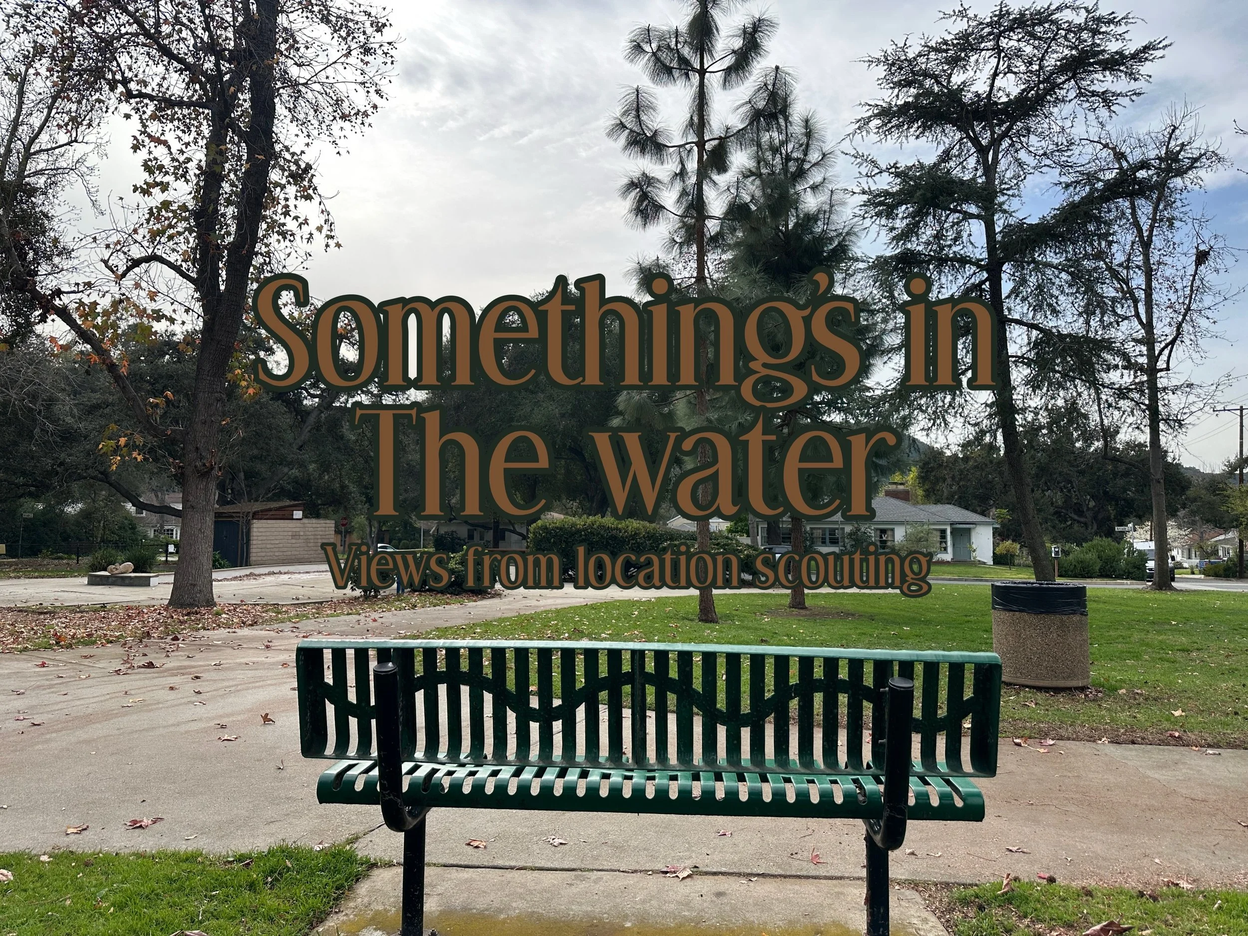 Earlier this year, I went to a handful of parks to eye out the one best for filming our latest short film, &ldquo;Something&rsquo;s in the Water&rdquo; the entirety of the film takes place at the park so we wanted to make sure we found the right one,