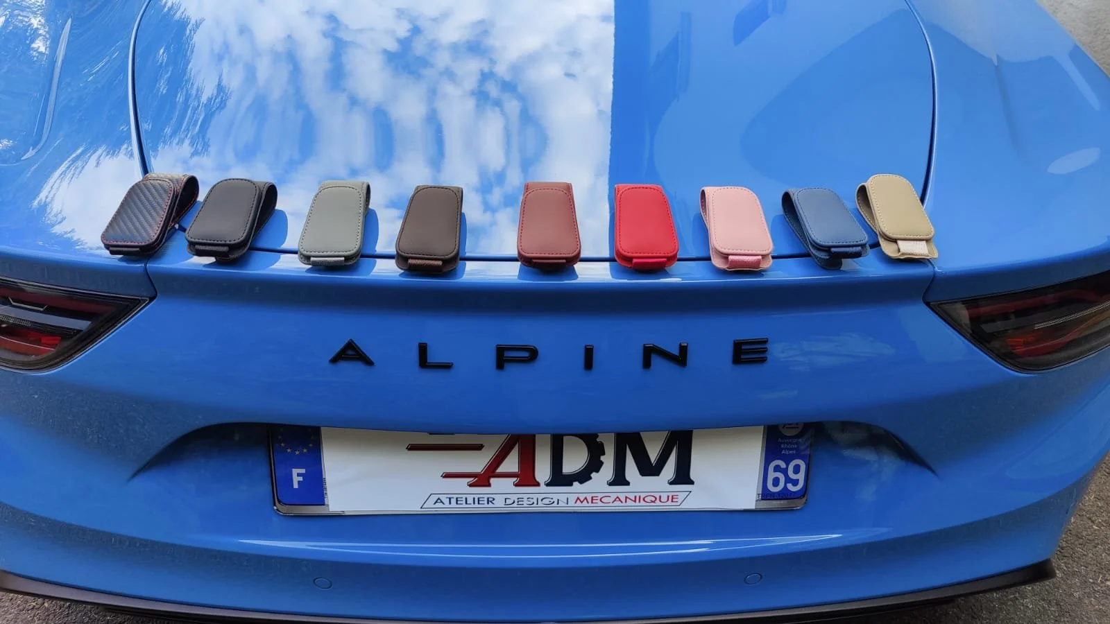 Alpine A110 - Extension de Repose-pied Inox — Atelier Design Mécanique