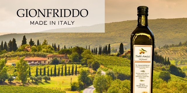 “TUTTI AMICI” OLIVE OIL TASTING | SPONSORED BY GIONFRIDDO
